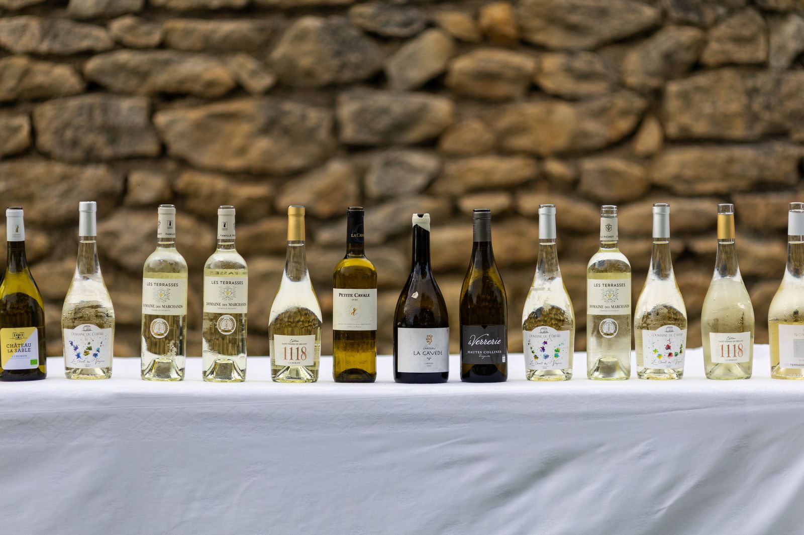 Sélection de vins blancs du Luberon
