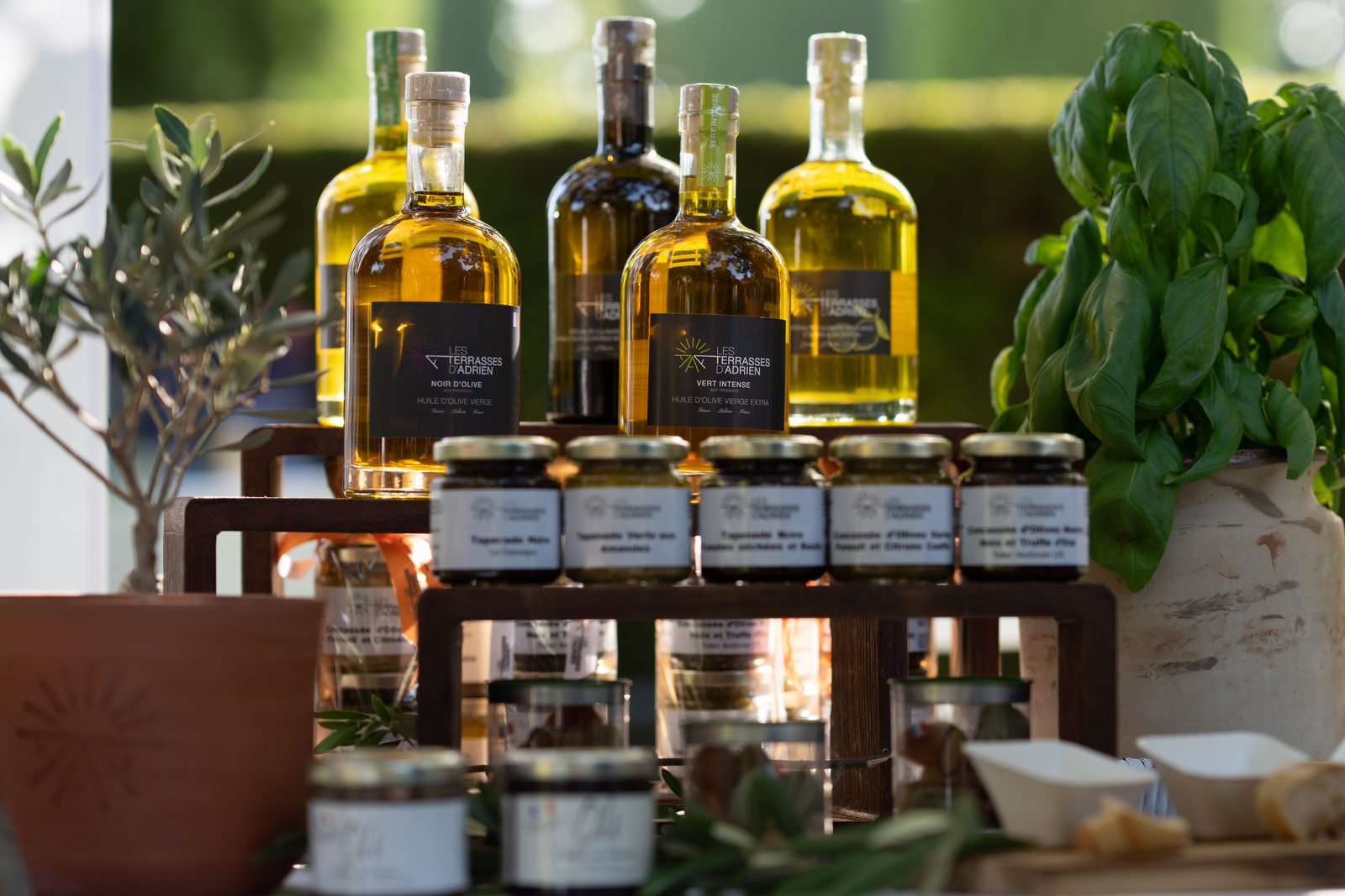 Huiles d'olive et tapenades Les Terrasses d'Adrien